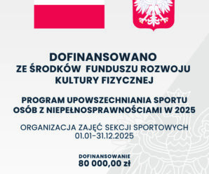 Organizacja zajęć sekcji sportowych 2025